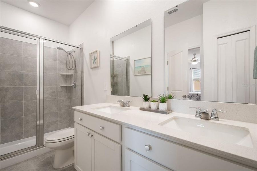 Furnished interior view inside a new home in , Winter Haven (Image 35).