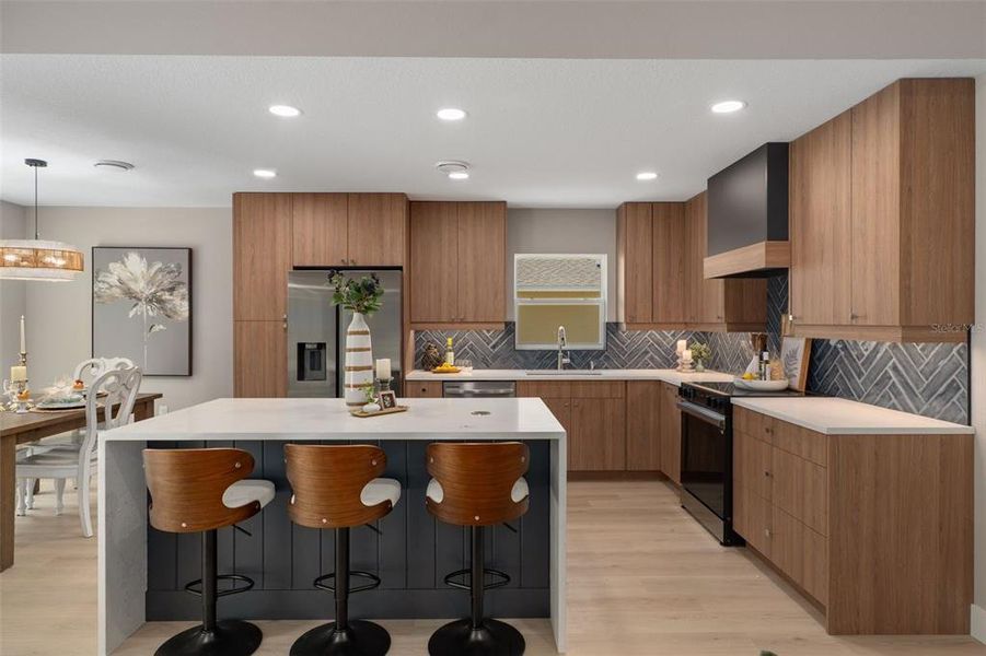 Furnished interior view inside a new home in , Inverness (Image 13).