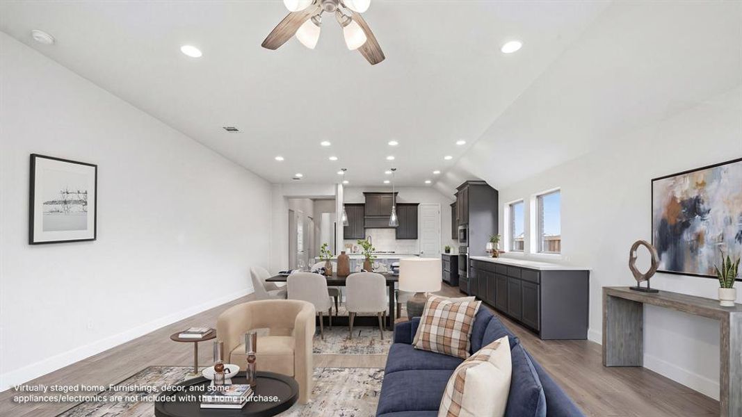 Furnished interior view inside a new home in Meraki, Forney (Image 5).