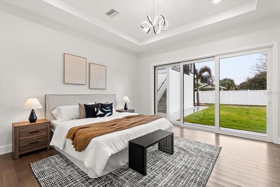 Furnished interior view inside a new home in , Orlando (Image 32).