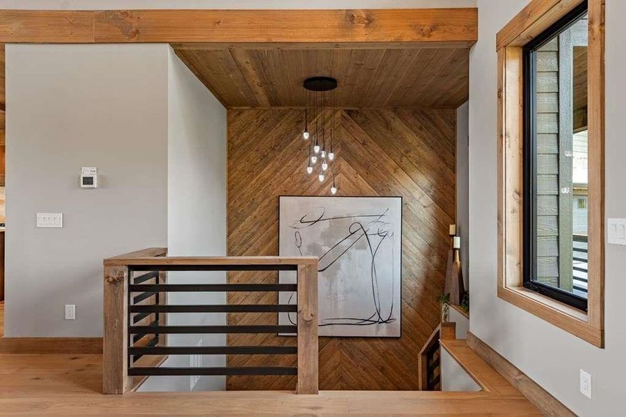 Furnished interior view inside a new home in , Blue Ridge (Image 45).