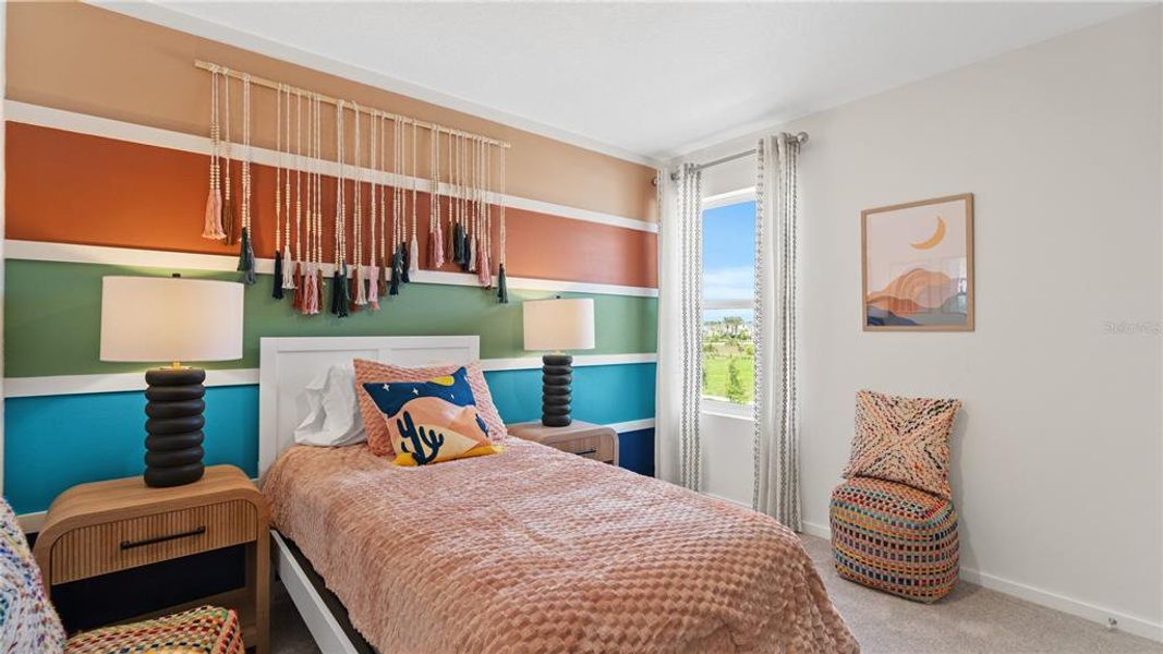 Furnished interior view inside a new home in , Kissimmee (Image 11).