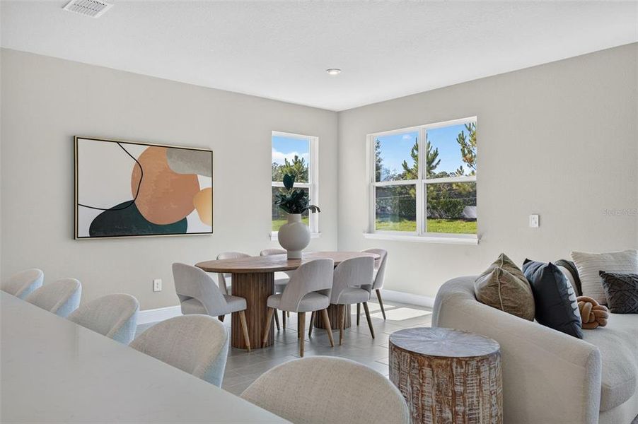 Furnished interior view inside a new home in Windwater, Parrish (Image 10).