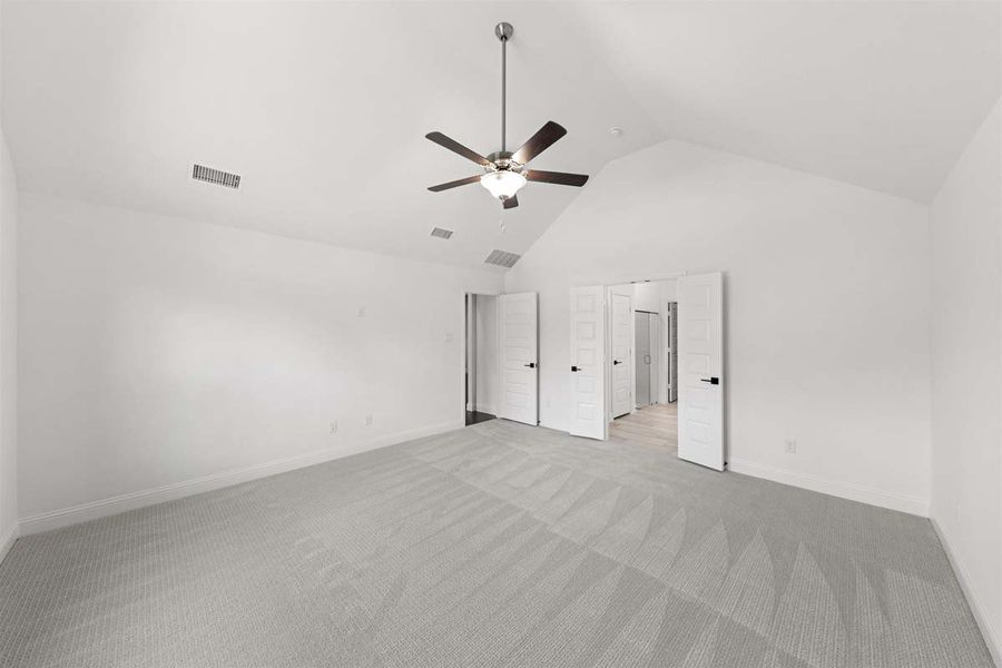 Spacious, unfurnished interior of a new home in River Ranch, Van Alstyne (Image 22). Spacious, unfurnished interior of a new home in River Ranch, Van Alstyne (Image 22).