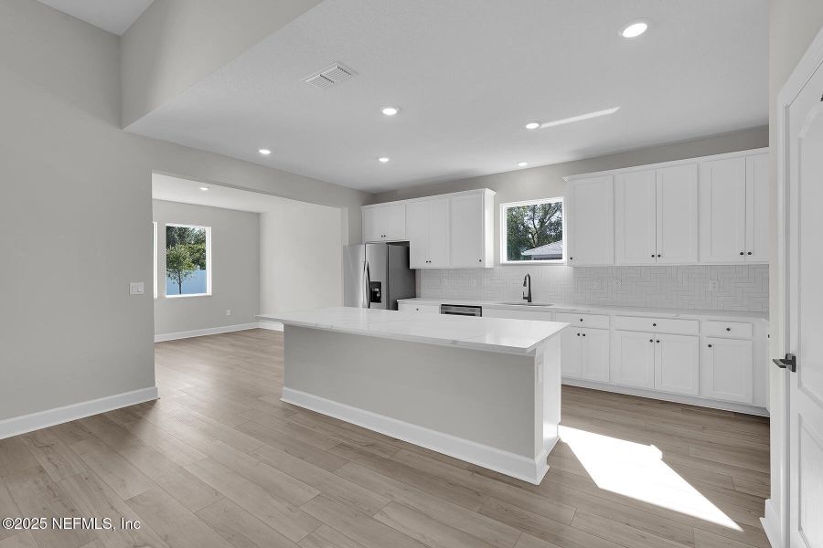 Furnished interior view inside a new home in , Jacksonville (Image 3).