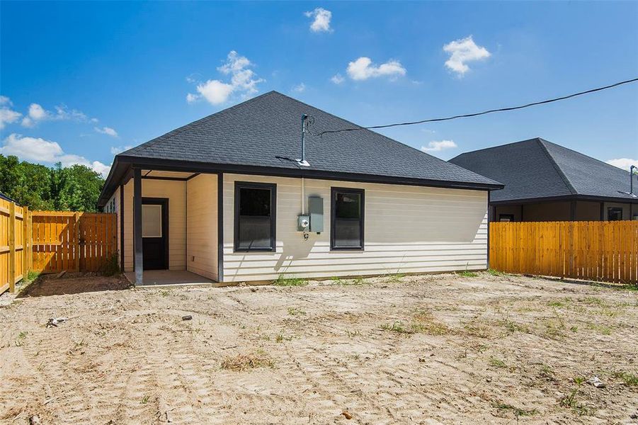 Front exterior of a new home in , Whitewright, TX, highlighting curb appeal (Image 14). Front exterior of a new home in , Whitewright, TX, highlighting curb appeal (Image 14).