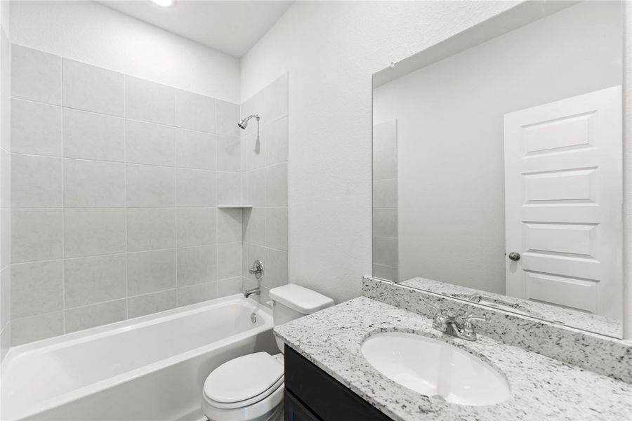 Furnished interior view inside a new home in Southfork Ranch, Sealy (Image 9).