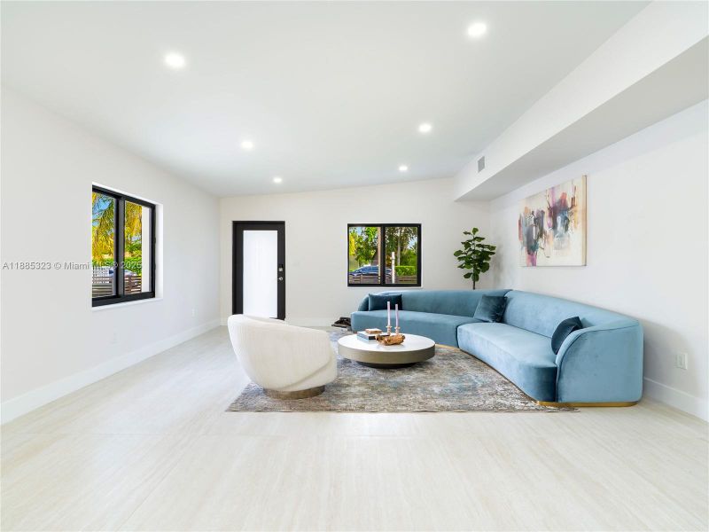 Furnished interior view inside a new home in , North Miami (Image 10).