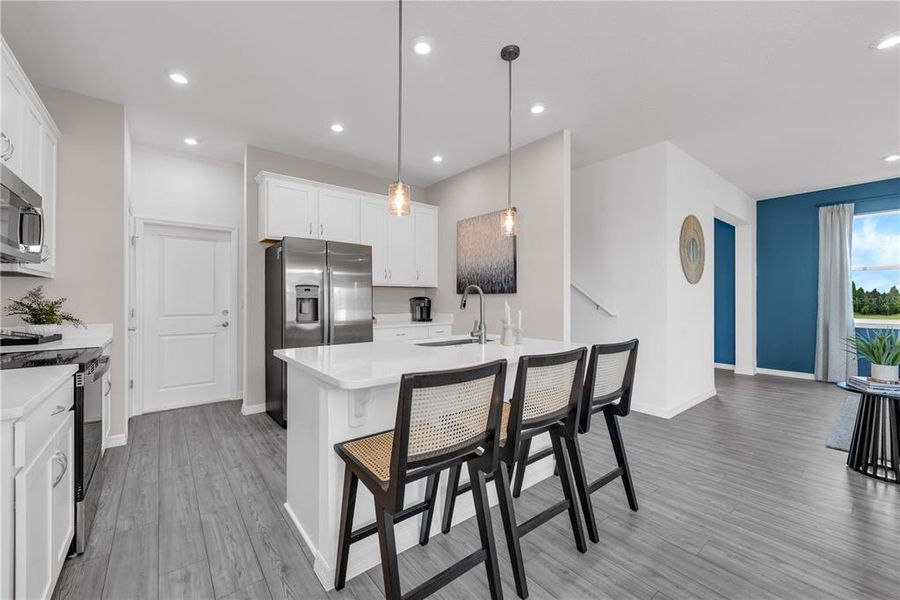 Furnished interior view inside a new home in Watermark, Cocoa (Image 2).