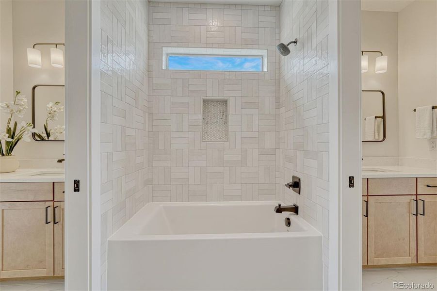 Close-up of interior finishes inside a home in , Colorado Springs (Image 18).