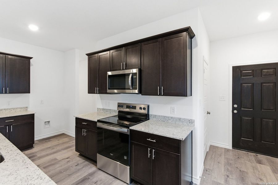 Furnished interior view inside a new home in The Overlook at Creekside, New Braunfels (Image 18).