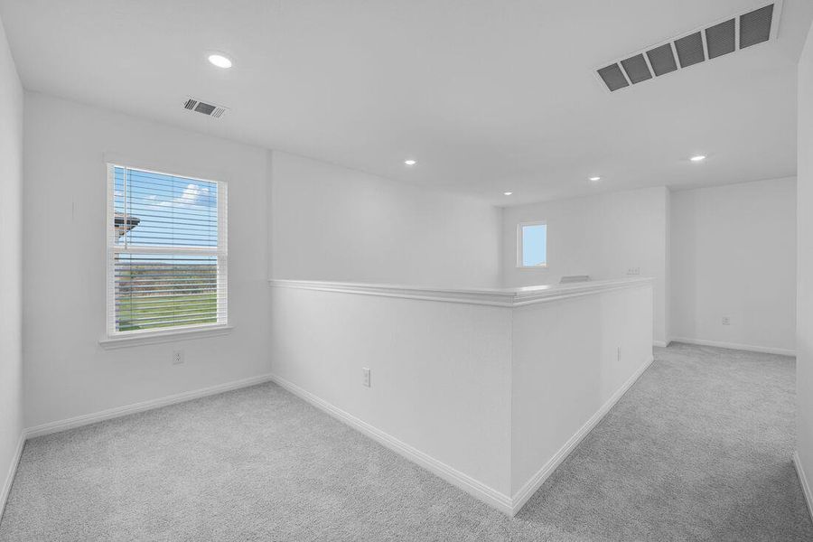Spacious, unfurnished interior of a new home in Longview 40s, Del Valle (Image 12). Spacious, unfurnished interior of a new home in Longview 40s, Del Valle (Image 12).
