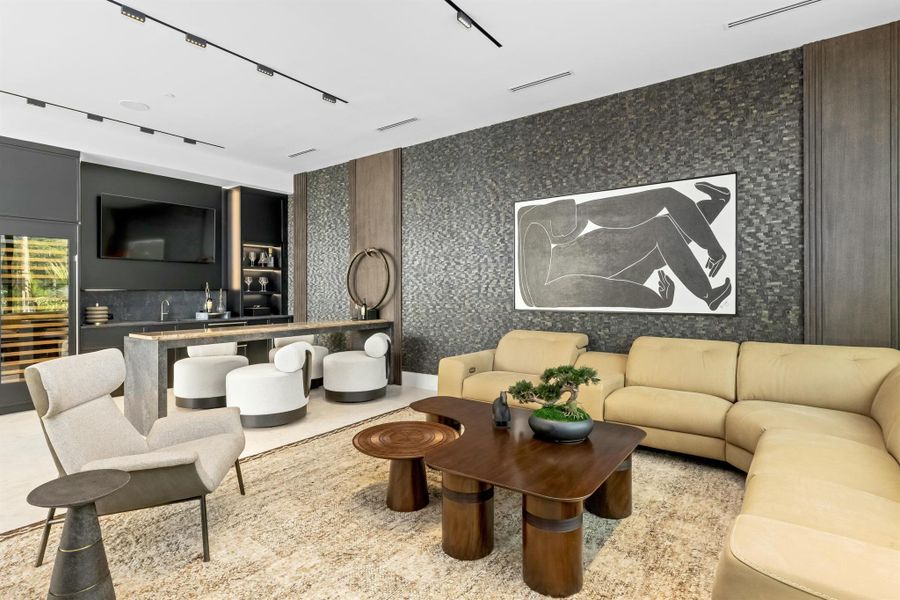 Furnished interior view inside a new home in , Palm Beach Gardens (Image 31). Furnished interior view inside a new home in , Palm Beach Gardens (Image 31).