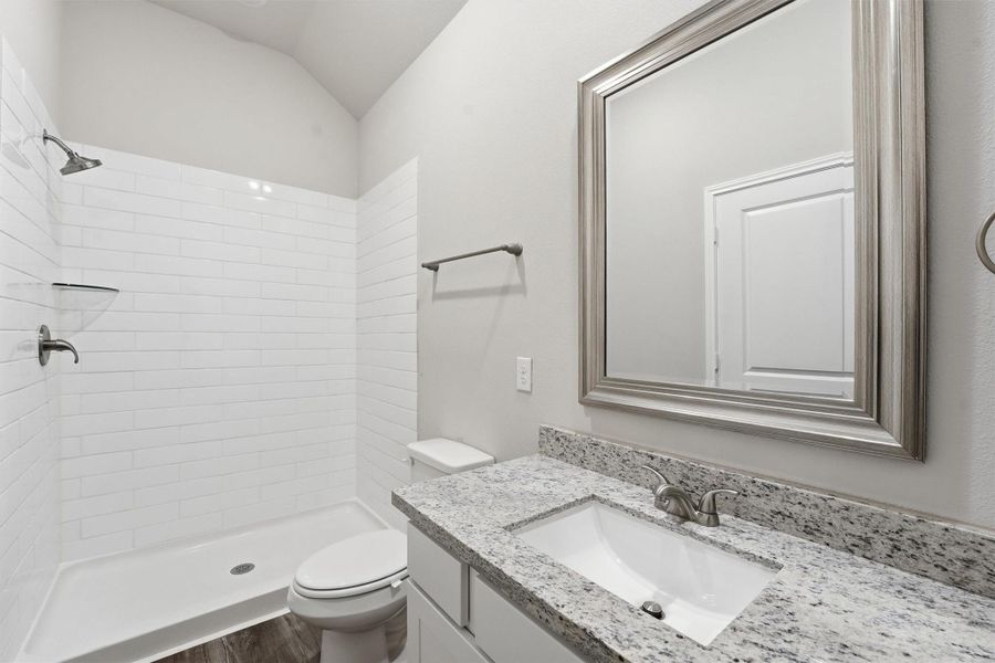 Furnished interior view inside a new home in , Willis (Image 18).