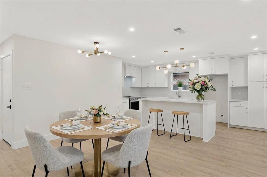 Furnished interior view inside a new home in , White Settlement (Image 15).
