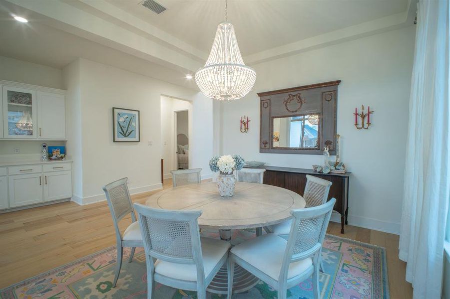 Furnished interior view inside a new home in The Homestead - 62', Rockwall (Image 14). Furnished interior view inside a new home in The Homestead - 62', Rockwall (Image 14).