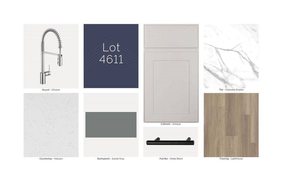 Sample of building materials used in homes in Magnolia Ridge, Magnolia (Image 17).