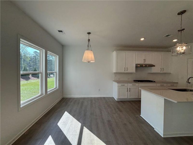 Spacious, unfurnished interior of a new home in Arbors at Richland Creek, Buford (Image 37).