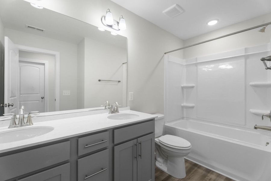 Furnished interior view inside a new home in Hopewell Garden, Winston-Salem (Image 13).