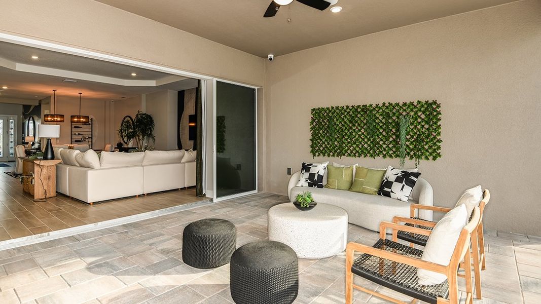 Representative furnished interior of a home built from the Pallazio by Taylor Morrison in Esplanade at Westview, Kissimmee (Image 27). Representative furnished interior of a home built from the Pallazio by Taylor Morrison in Esplanade at Westview, Kissimmee (Image 27).