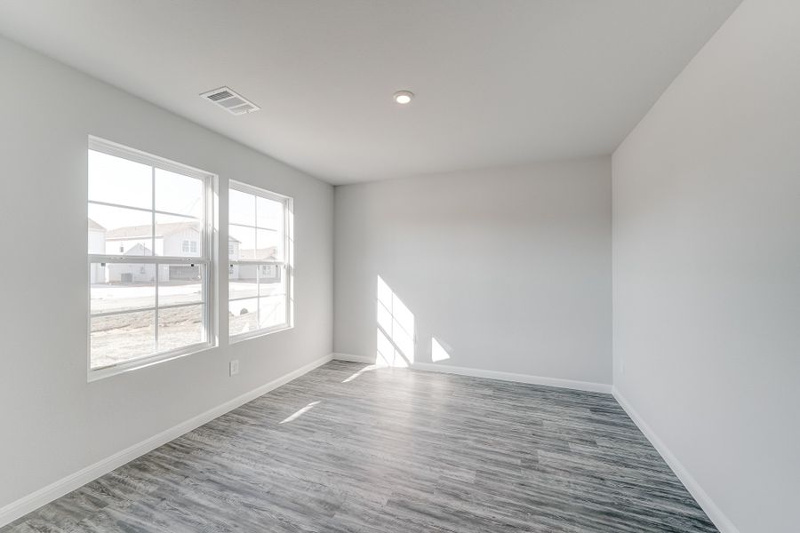 Representative unfurnished interior of a home built from the Jefferson by National HomeCorp in Canal Walk, Roanoke Rapids (Image 19).