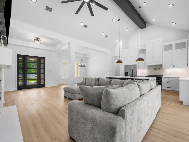 Furnished interior view inside a new home in , Hockley (Image 12).