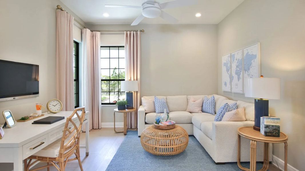 Furnished interior view inside a new home in Grand Park Real Estate and Homes for Sale in Sarasota, FL - Neal Communities, Sarasota (Image 6). Furnished interior view inside a new home in Grand Park Real Estate and Homes for Sale in Sarasota, FL - Neal Communities, Sarasota (Image 6).