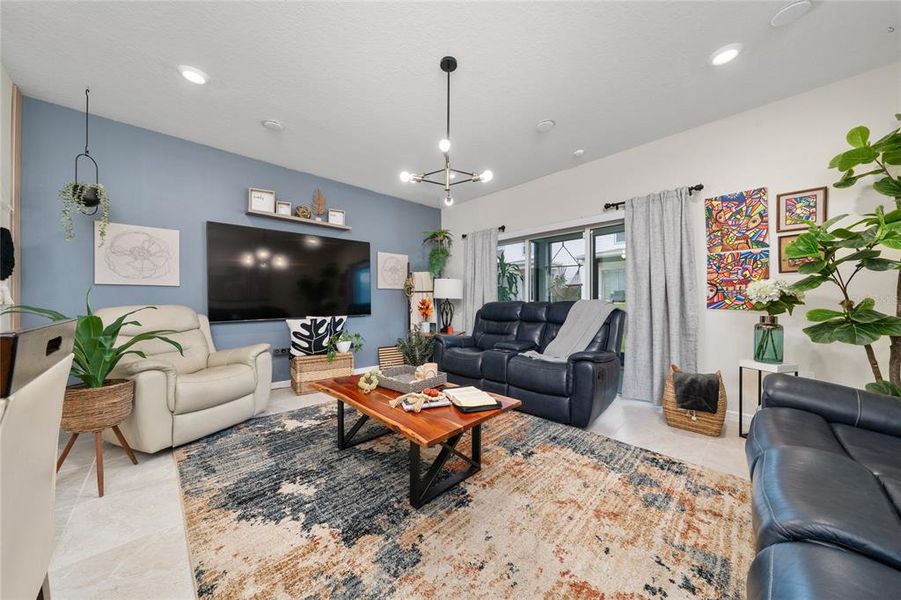 Furnished interior view inside a new home in , Davenport (Image 6).