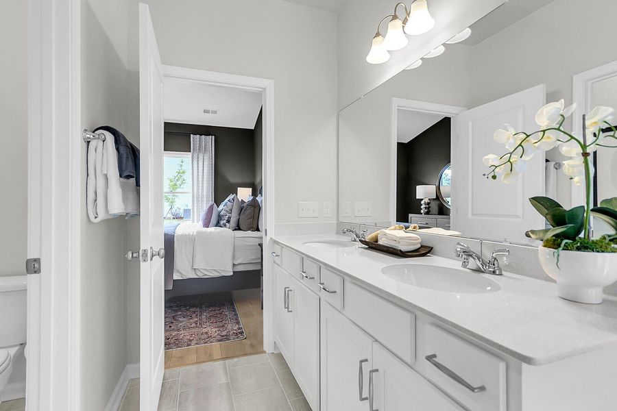 Furnished interior view inside a new home in , Summerville (Image 19).