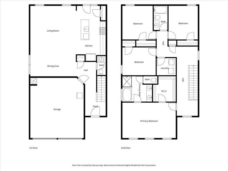2D floor plan layout of this home in , Dawsonville, GA (Image 7).