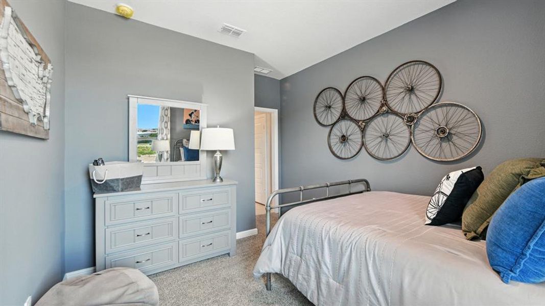 Furnished interior view inside a new home in Monarch at the Meadows, Ponder (Image 32).