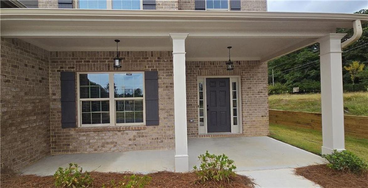 Exterior details and patio area of a home in , Grayson (Image 2).