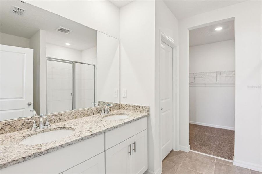 Furnished interior view inside a new home in Two Rivers - Classic Series, Zephyrhills (Image 7).