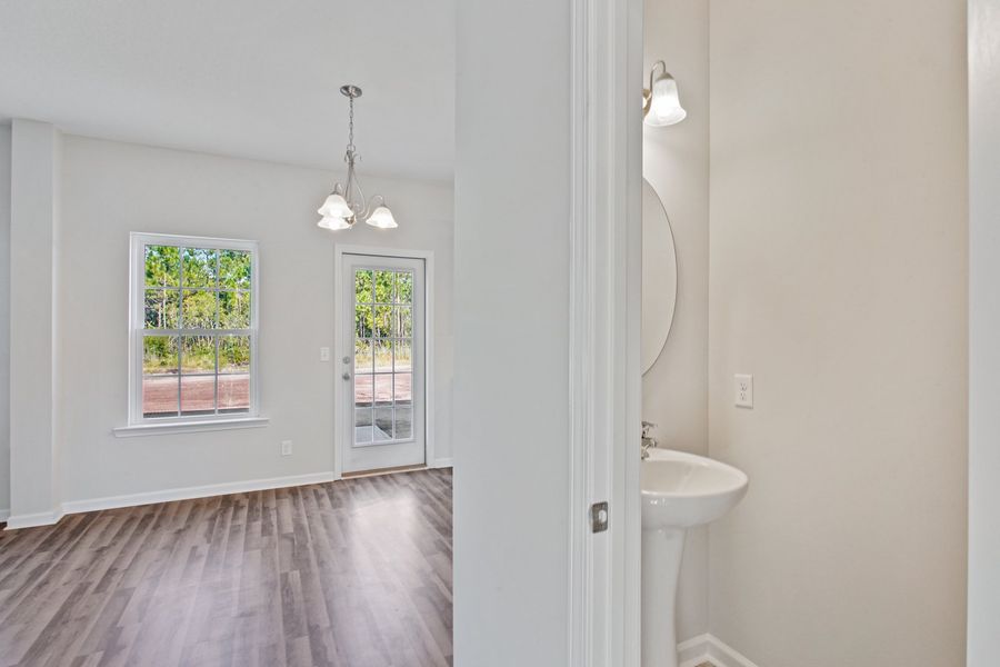 Representative furnished interior of a home built from the The Sunbury by RTS Homes in Doctor's Creek, Ludowici (Image 8).