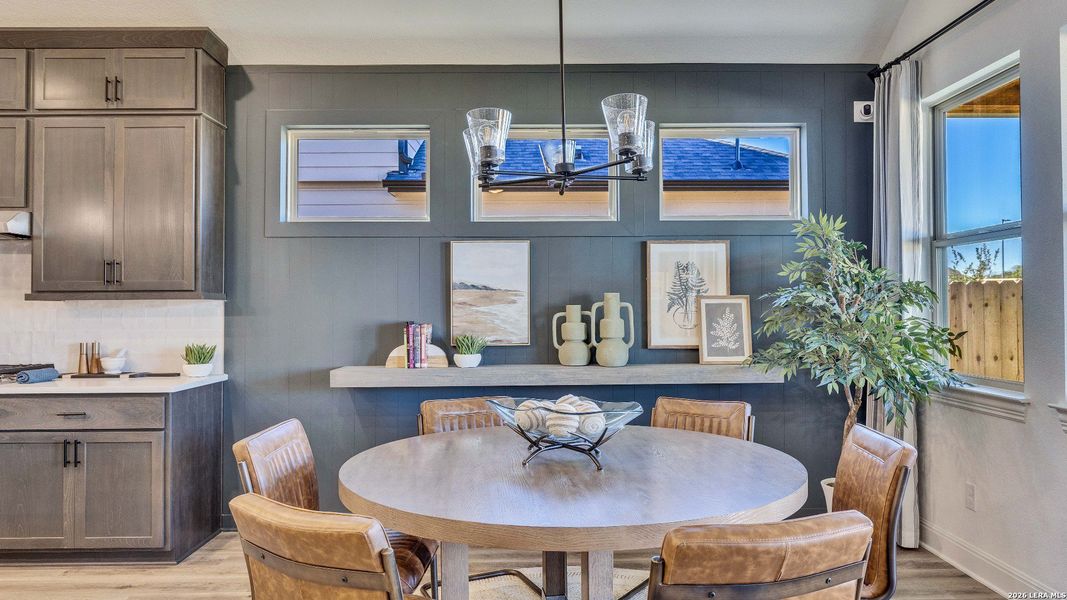 Furnished interior view inside a new home in The Crossvine, Schertz (Image 5).
