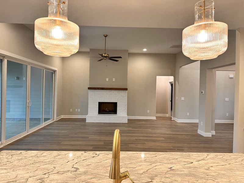Close-up of interior finishes inside a home in The Reserve at Red Oaks, Carrollton (Image 22).