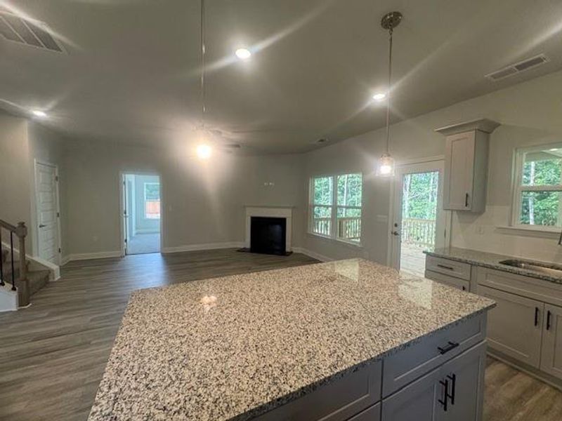 Furnished interior view inside a new home in Eagle Heights, Maysville (Image 1). Furnished interior view inside a new home in Eagle Heights, Maysville (Image 1).