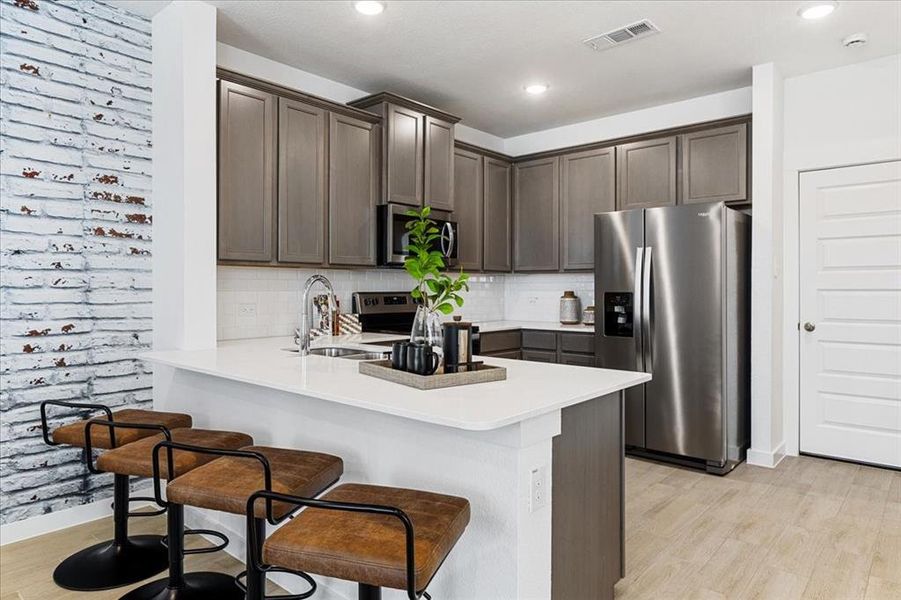 Furnished interior view inside a new home in Heartland Townhomes, Heartland (Image 12).