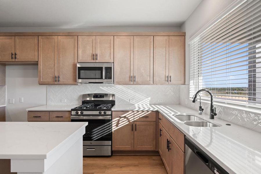 Furnished interior view inside a new home in Union Collection at Park Central, Georgetown (Image 7).
