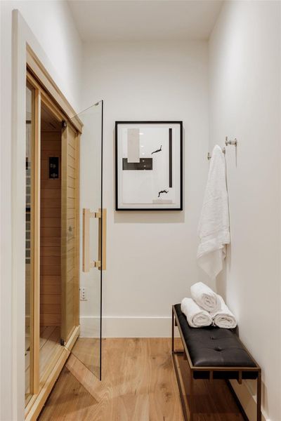 A luxurious touch that turns daily wellness into a ritual, crafted with natural wood and built-in lighting for warmth and calm. A luxurious touch that turns daily wellness into a ritual, crafted with natural wood and built-in lighting for warmth and calm.