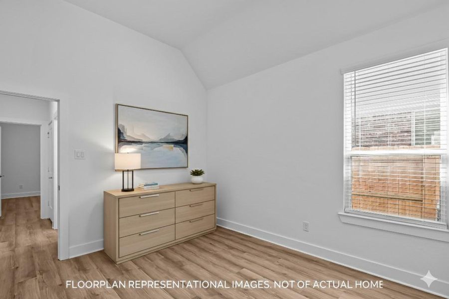 Furnished interior view inside a new home in Sorella, Tomball (Image 13).