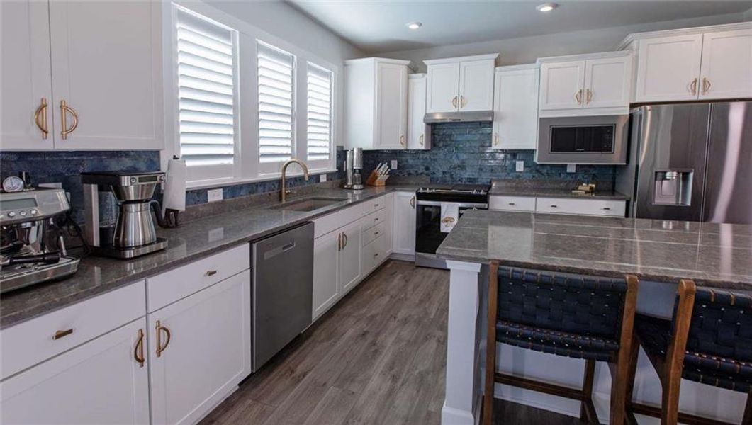 Furnished interior view inside a new home in , Hoschton (Image 14).