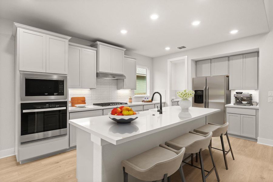 Light & Bright Kitchen - Virtually Staged