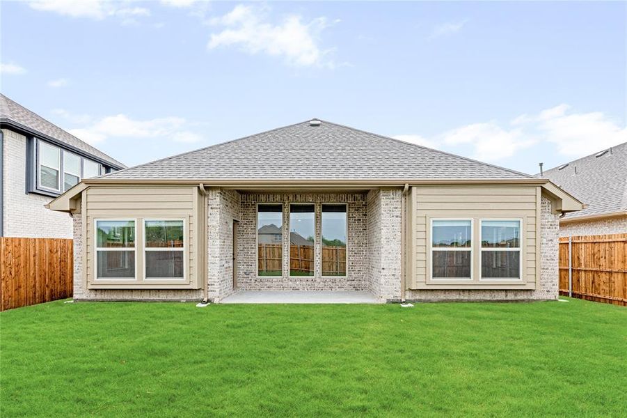 Exterior details and patio area of a home in East Oak Creek 50-55, Commerce (Image 21). Exterior details and patio area of a home in East Oak Creek 50-55, Commerce (Image 21).