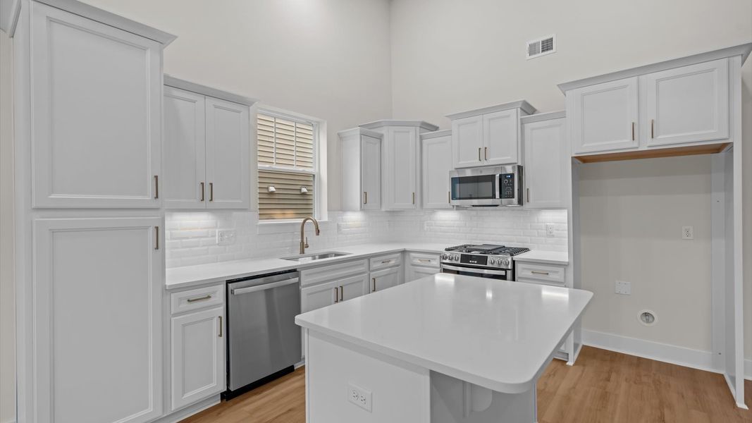Furnished interior view inside a new home in Iris Meadows, Moore (Image 7).