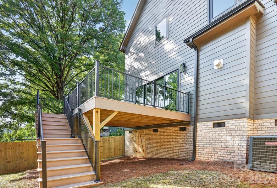Exterior details and patio area of a home in , Charlotte (Image 25). Exterior details and patio area of a home in , Charlotte (Image 25).