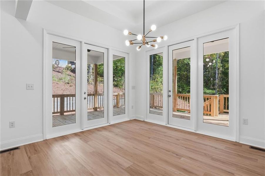 Spacious, unfurnished interior of a new home in , Flowery Branch (Image 43).