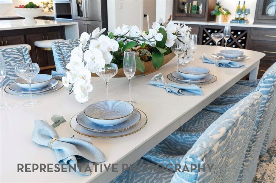 Close-up of interior finishes inside a home in Mosaic, Celina (Image 19).