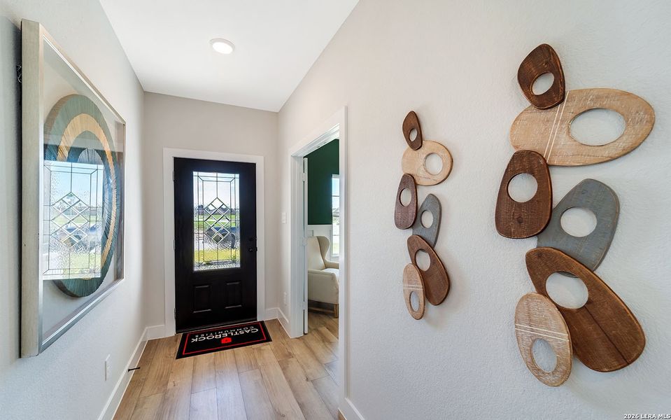 Furnished interior view inside a new home in Morgan Meadows, San Antonio (Image 13). Furnished interior view inside a new home in Morgan Meadows, San Antonio (Image 13).
