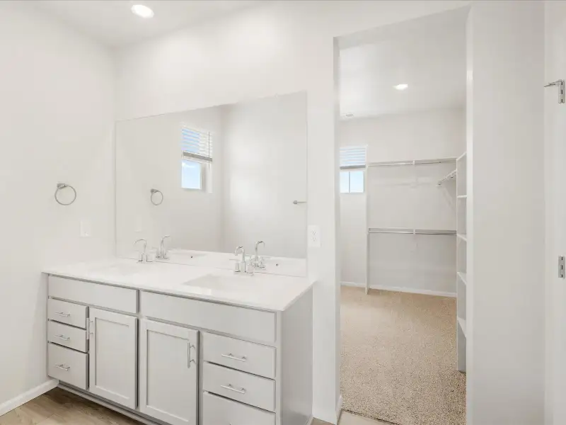 Furnished interior view inside a new home in Paint Brush Hills, Peyton (Image 5).